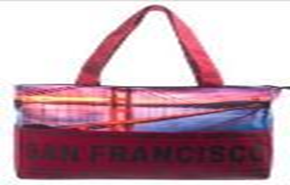 Sunset Medium Tote Bag- San Francisco