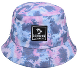 Tie Dye Bucket Hat- California