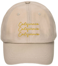 Script Letter Cap- California
