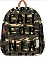 Camouflage Backpack- California