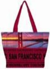 Sunset Small Tote Bag- San Francisco