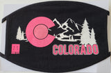 Pink Face Cover-Colorado