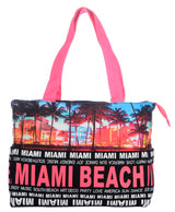 Skyline Medium Tote- Miami