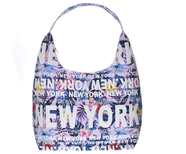 Floral Hobo Bag- New York