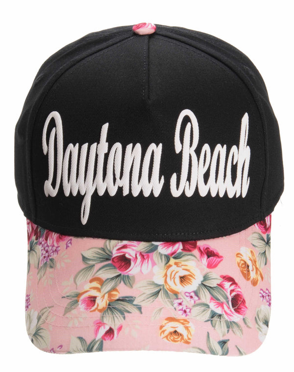 Floral Script Cap- Daytona