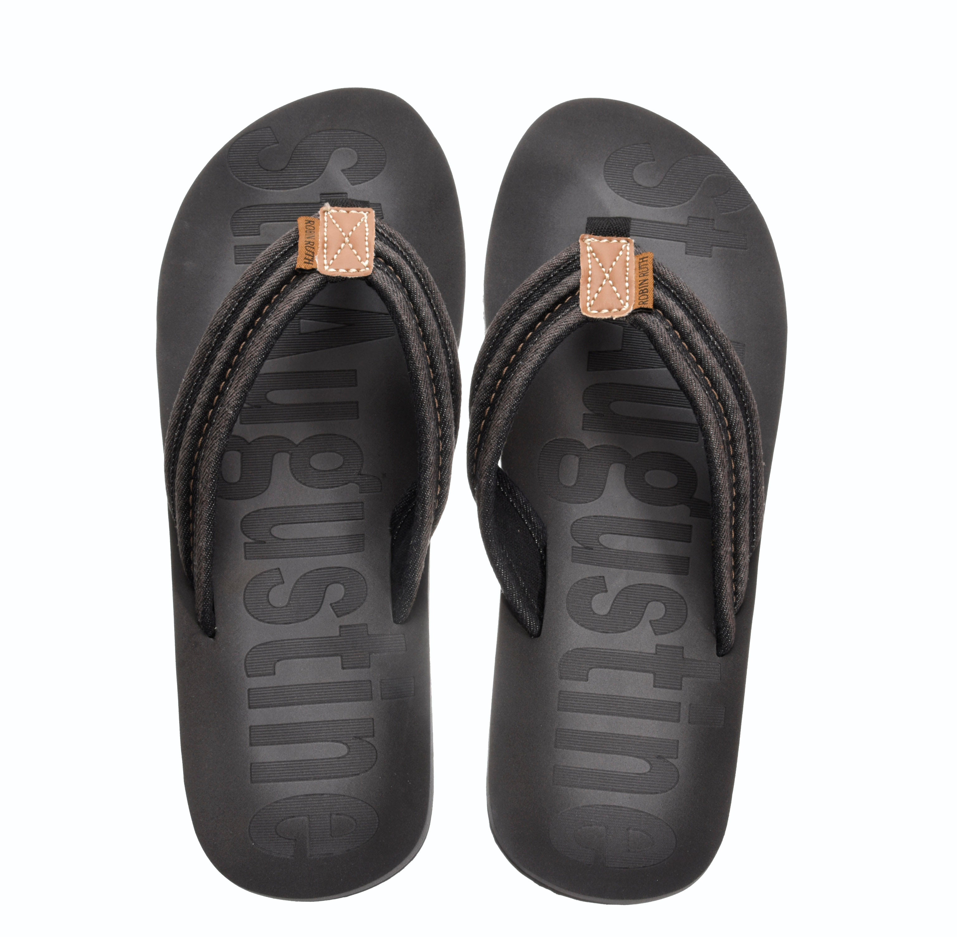 BOLD LETTER ST AUGUSTINE MENS FLIP FLOP