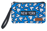 Hearts Collection Wristlet- New York