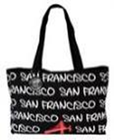 Medium Canvas Tote - San Francisco