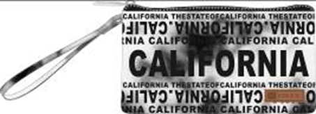 Tie Dye Wristlet- California