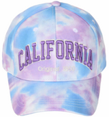 Original Tie Dye Cap- California