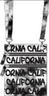 Tie Dye Neck Wallet- California