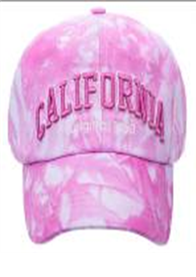 Original Tie Dye Cap- California