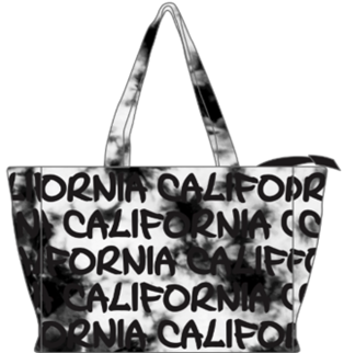 Tie Dye Medium Tote- California