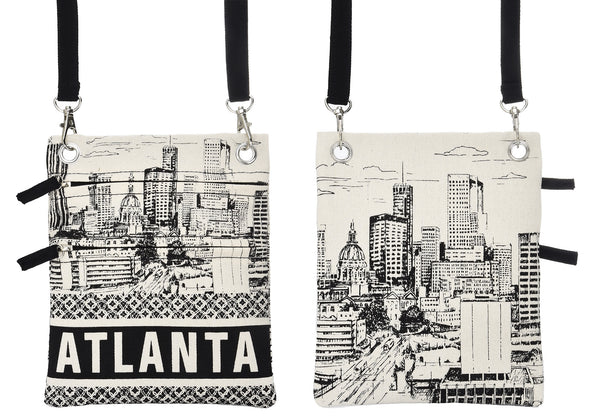 City Backdrop Neckwallet – Atlanta