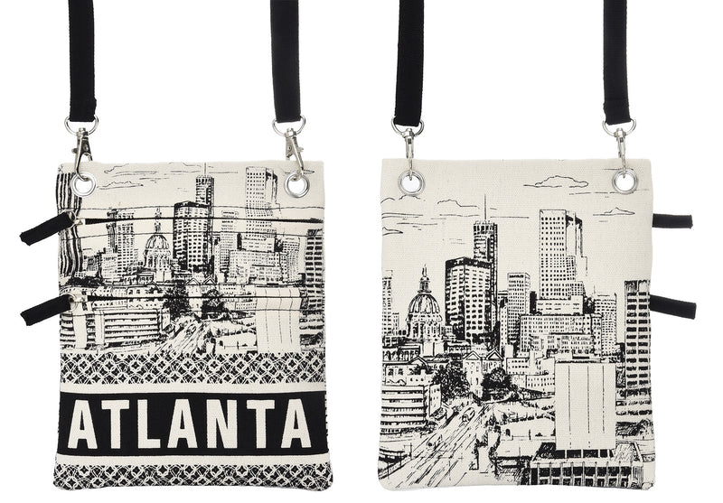 City Backdrop Neckwallet – Atlanta