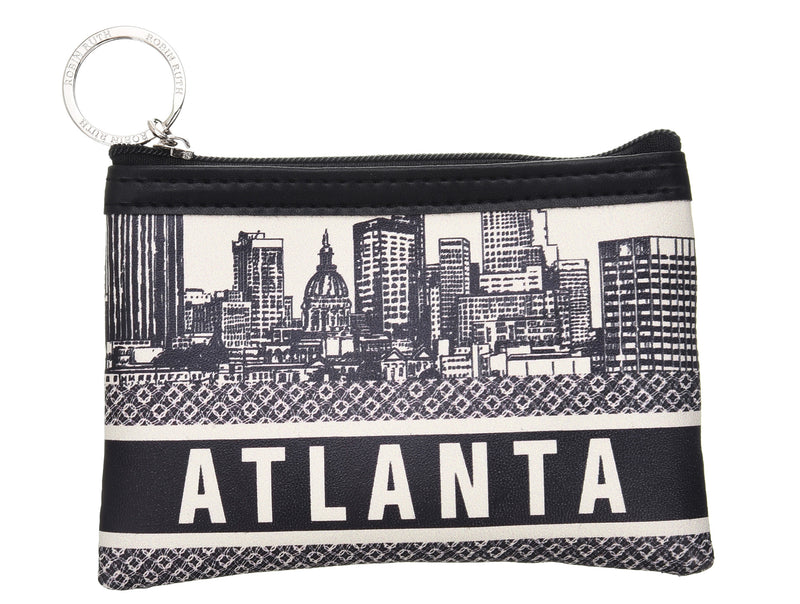 Coin Purse – Black and White Atlanta