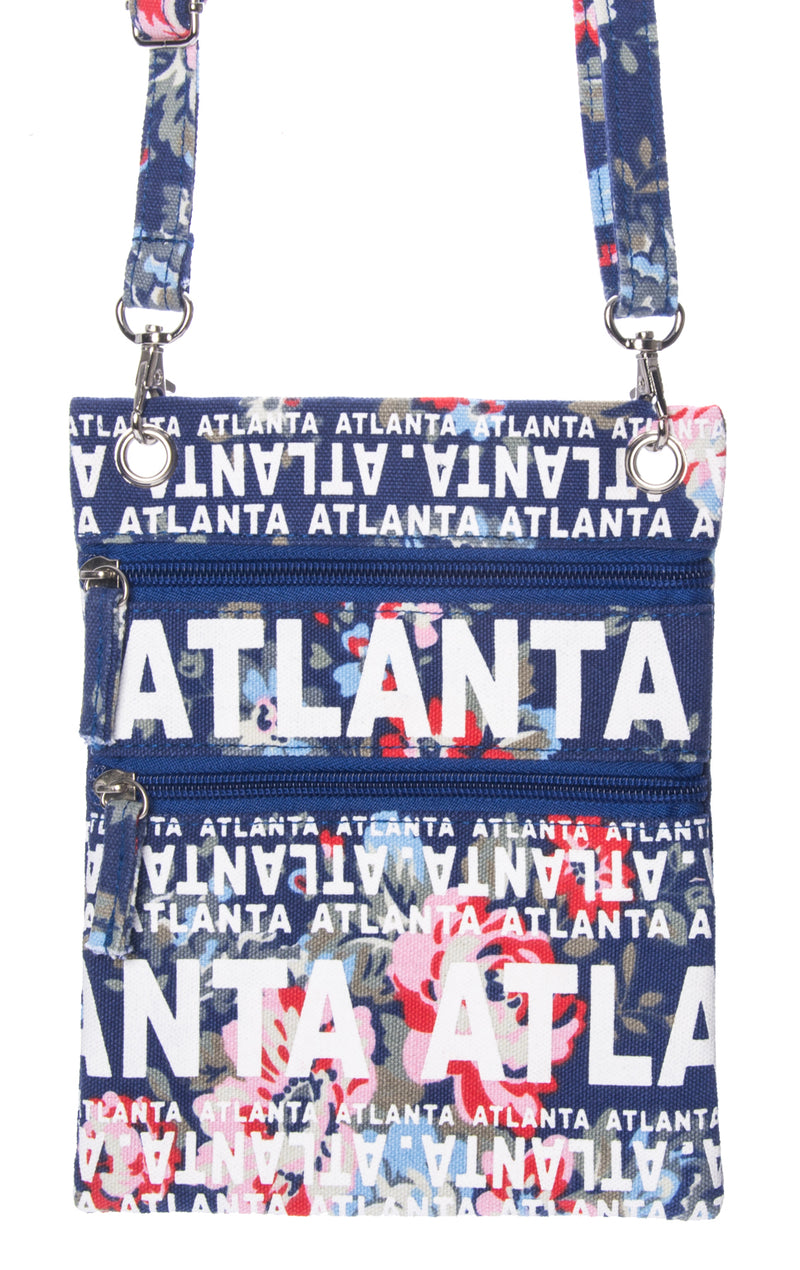 All Over Flower Neck Wallet -  Atlanta