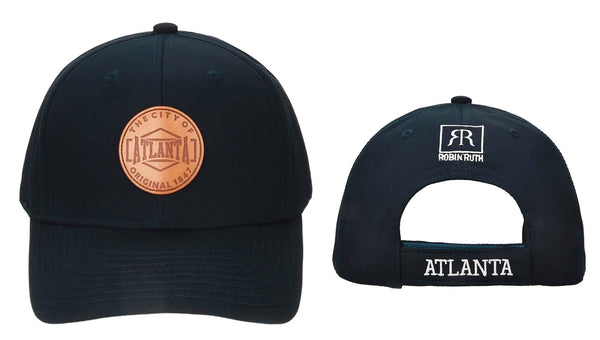 Navy Cap- Atlanta