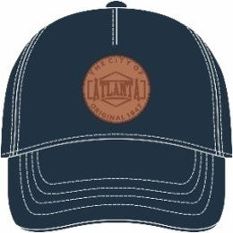 Navy Cap- Atlanta