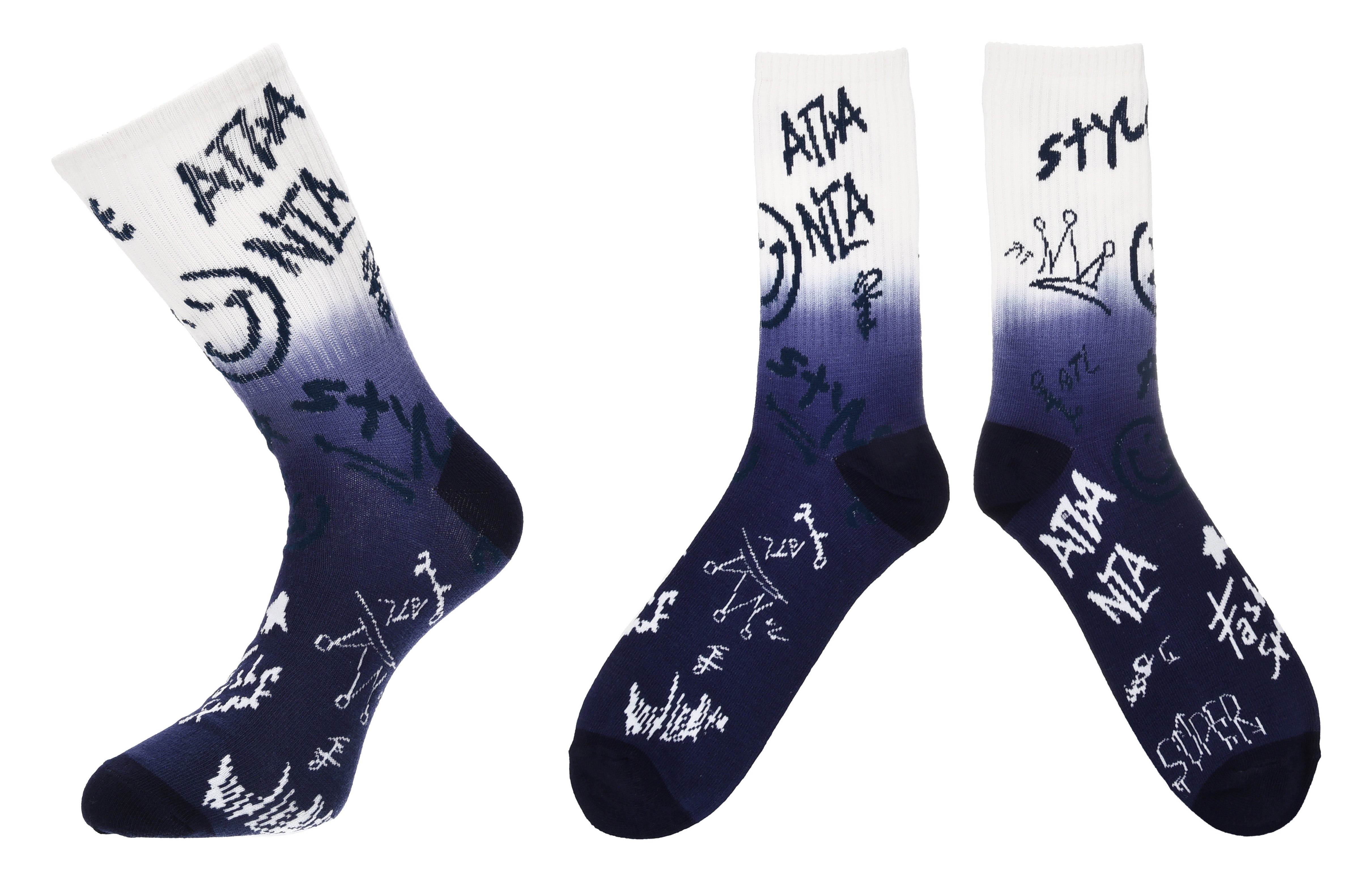 Scribble Socks- Atlanta – robinruthstore.com