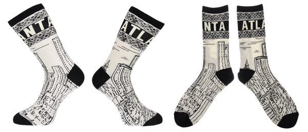 Black and White Socks – Atlanta