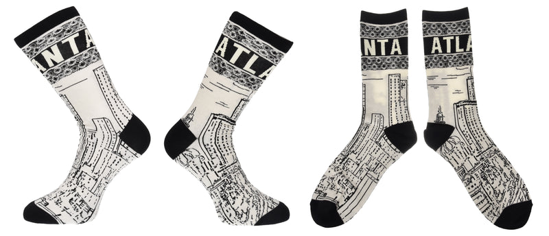 City Backdrop Socks – Atlanta