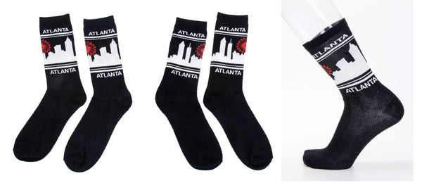 Skyline Socks- Atlanta