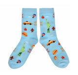 New York Cartoon Icon Socks