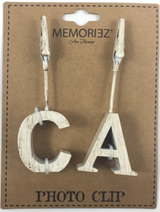 Metal Photo Clip- California