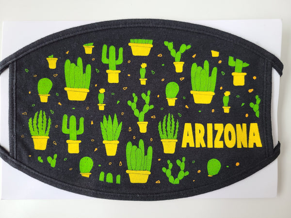 Arizona- Cactus Face Cover