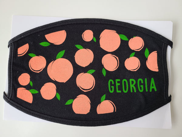 Georgia- Peach Face Cover