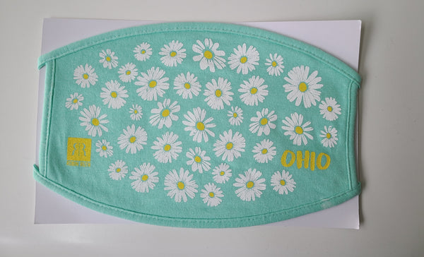 Ohio- Daisy Face Cover