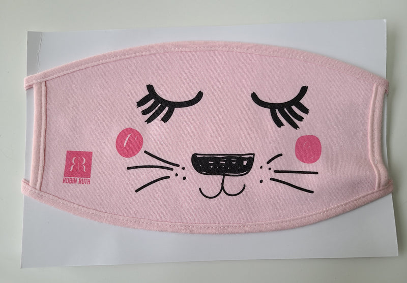 Cat Face- Youth Face Cover
