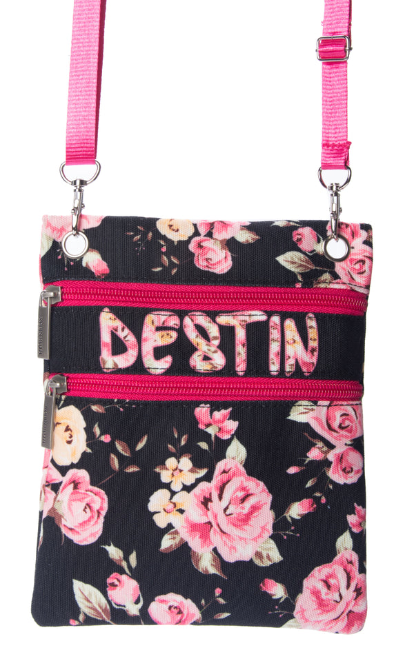 THE CITY OF FLORAL- DESTIN NECK WALLET