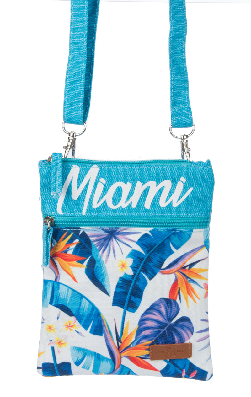 Fun in the Sun Neck Wallet- Miami