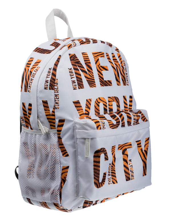 Bold Zebra Print Backpack