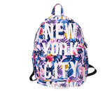 NYC Floral Backpack