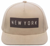 Lex- NEW YORK Flat Brim Cap