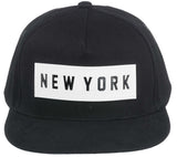 Lex Flat Brim Cap- New York