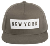 Lex Flat Brim Cap- New York