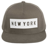 Lex- NEW YORK Flat Brim Cap