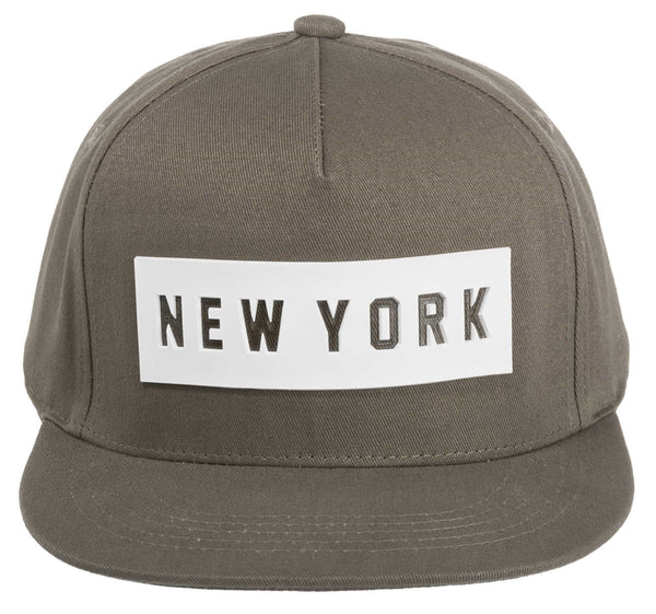 Lex Flat Brim Cap- New York