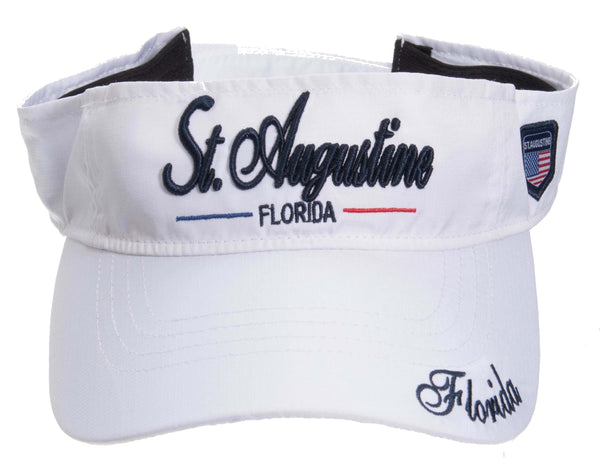 Script Beach Visor- St. Augustine