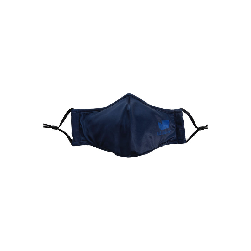 Washington- Reflective State Outline Mask Navy