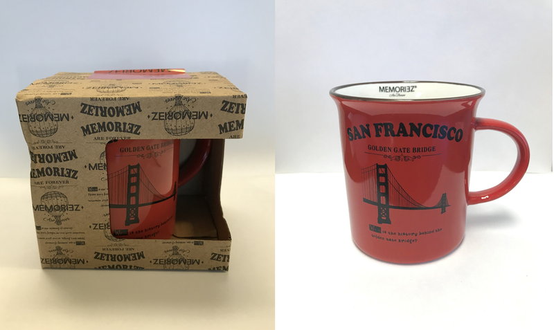 Golden Gate Mug - San Francisco