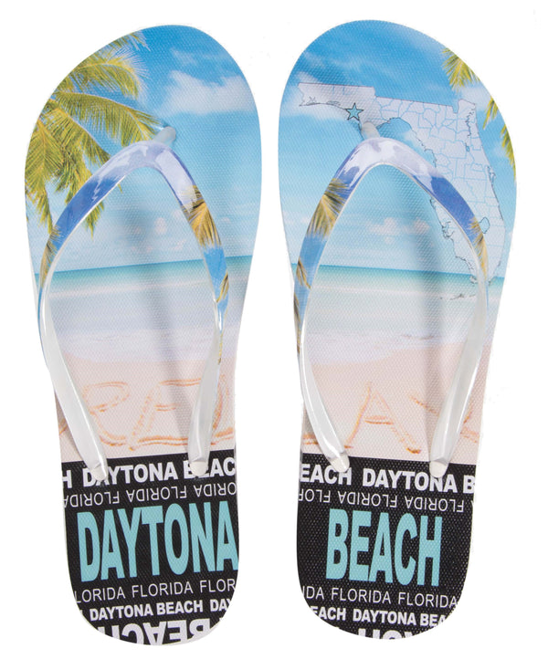 Digital Skyline Women's Flip Flop- Daytona