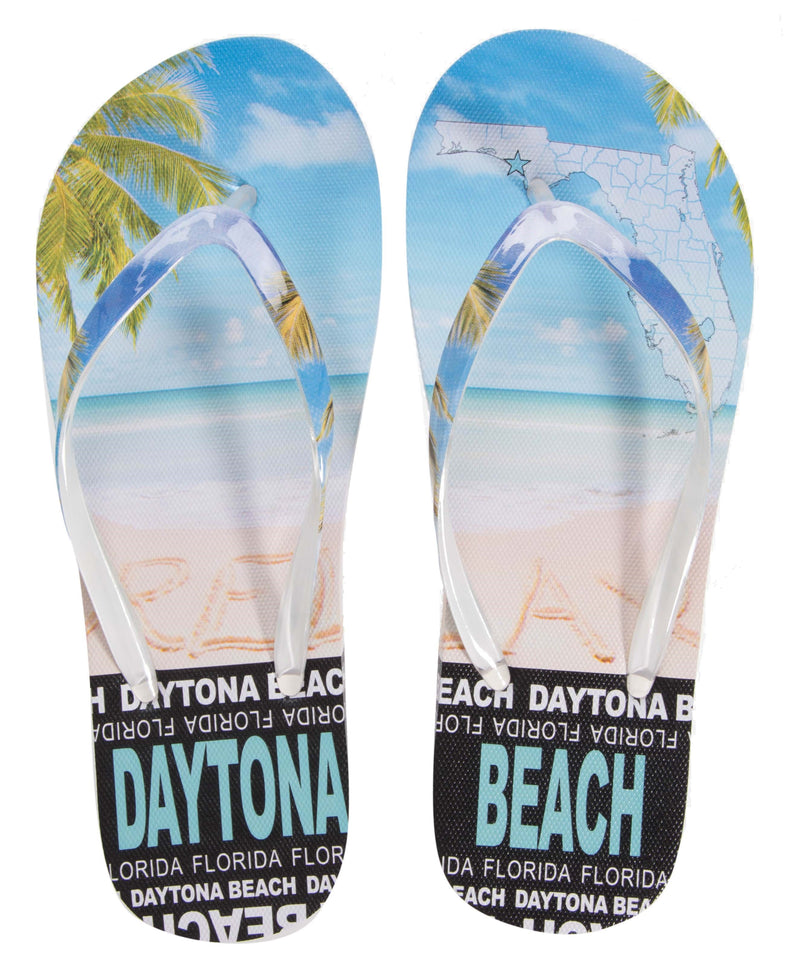 Digital Skyline Women's Flip Flop- Daytona