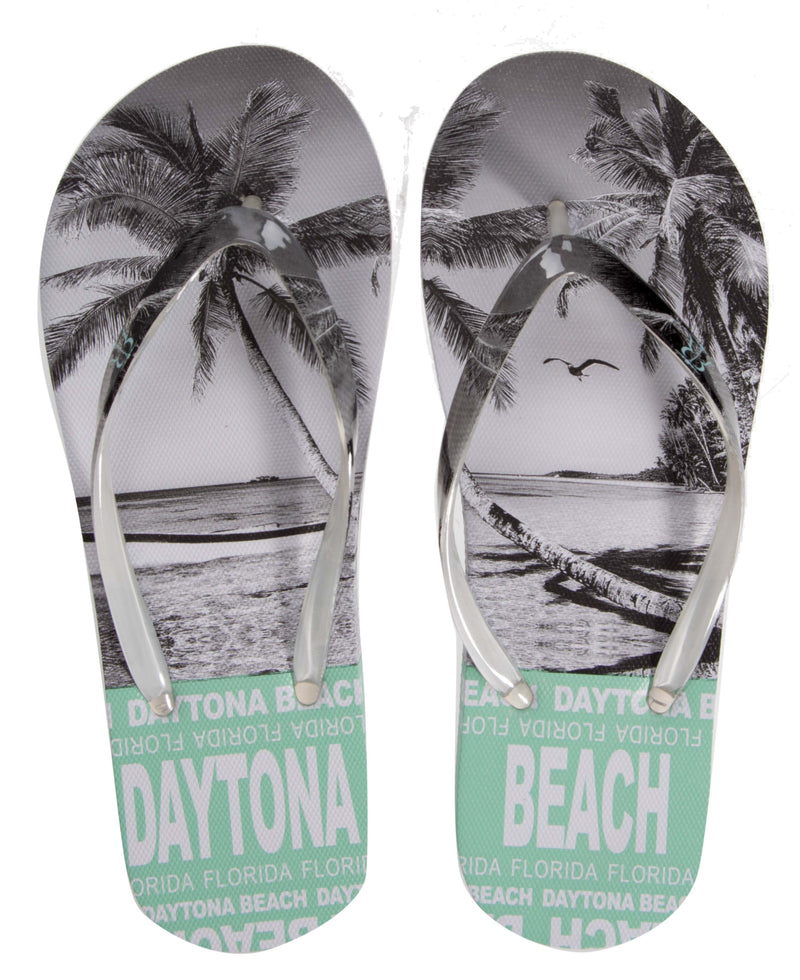SKYLINE- DAYTONA BEACH WOMENS FLIP FLOP GREEN
