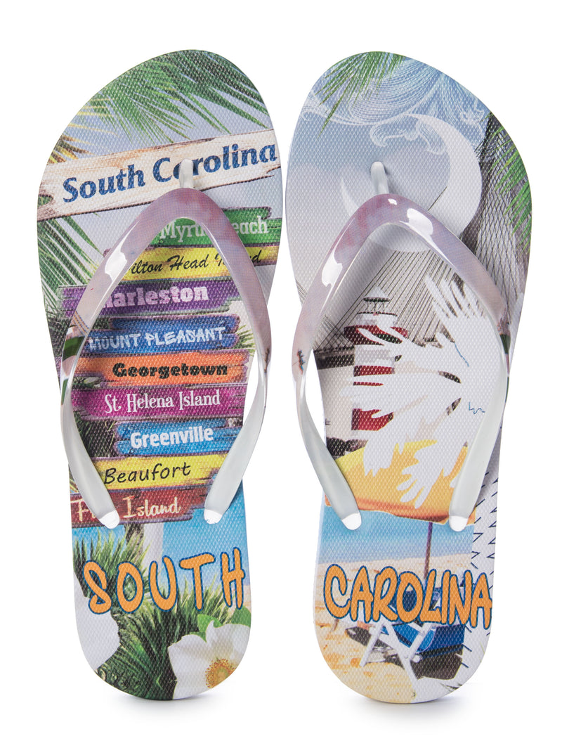 Skyline Digital- South Carolina Women's Flip Flop