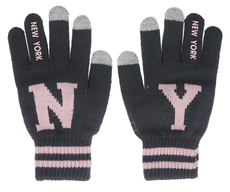 Varsity Winter Gloves- NY Smart Touch